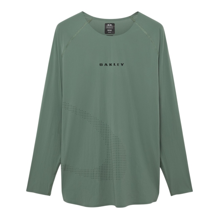 Koszulka rowerowa Oakley Seeker Whip LS Jersey (MTB Trail) aviator zielona męska